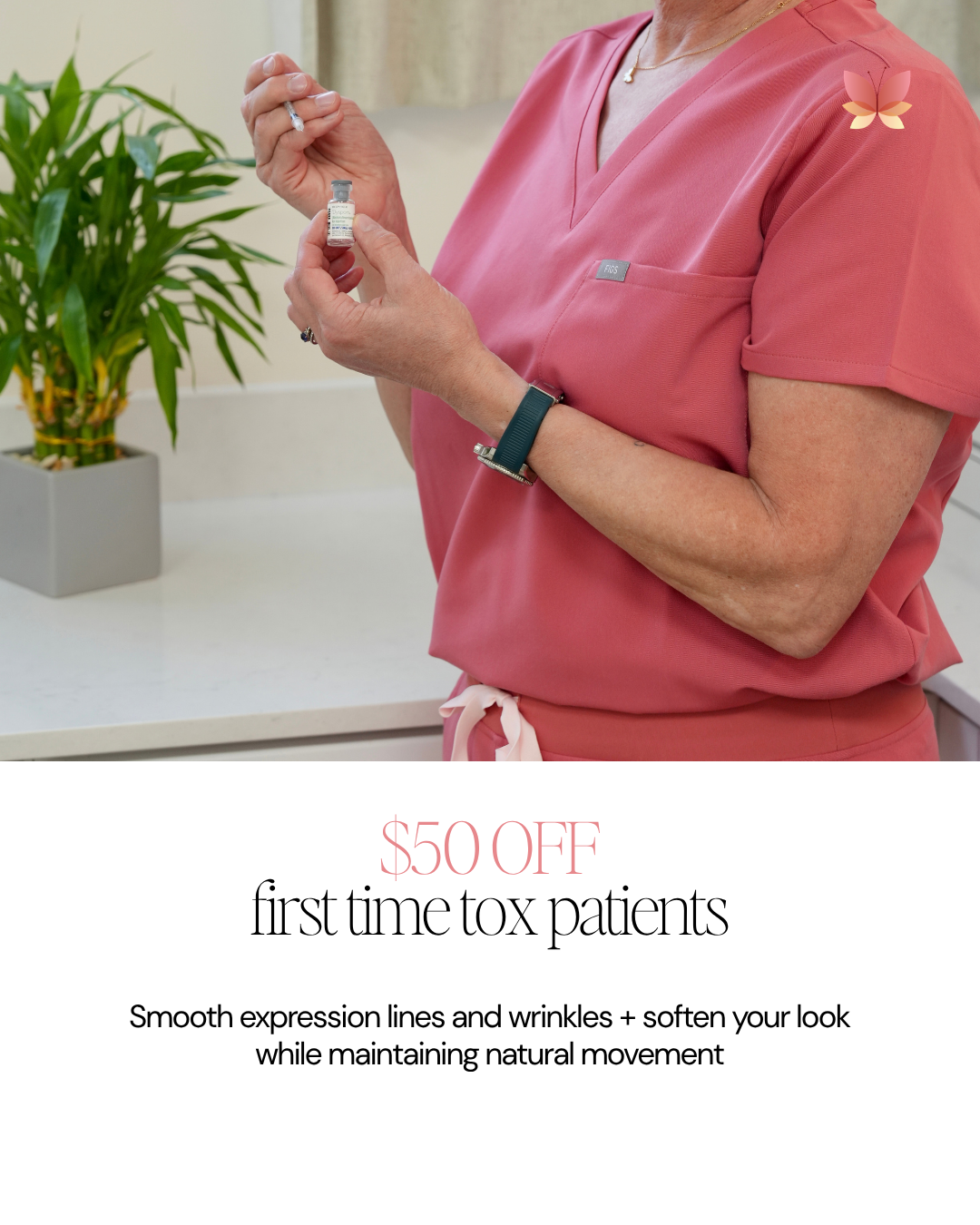 $50 off new tox patients